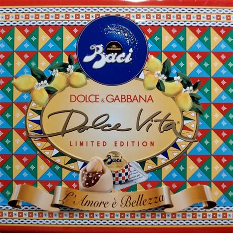 cioccolatini dolce gabbana|Baci Perugina Dolce Vita .